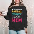 Baseball Mom Quote Vintage Retro Baseball Saying Women Crewneck Sweatshirt Baseball Mom Quote Vintage Retro Baseball Saying Women Crewneck Sweatshirt