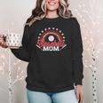 Baseball Mom Rainbow Great Team Mom Women Crewneck Sweatshirt Baseball Mom Rainbow Great Team Mom Women Crewneck Sweatshirt