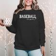 Baseball Mom Tee Mother's Day Family Baseball Women Crewneck Sweatshirt Baseball Mom Tee Mother's Day Family Baseball Women Crewneck Sweatshirt