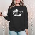 Baseball Mom Vintage Team Swag Women Crewneck Sweatshirt Baseball Mom Vintage Team Swag Women Crewneck Sweatshirt