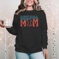 Baseball Mom Vintage Baseball Women Crewneck Sweatshirt Baseball Mom Vintage Baseball Women Crewneck Sweatshirt