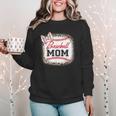 Baseball-Shirt Women Mama Mother Baseball Mom Women Crewneck Sweatshirt Baseball-Shirt Women Mama Mother Baseball Mom Women Crewneck Sweatshirt
