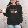 Baseball Sister Shirts For Girls Mother's Day Baseball Mom Women Crewneck Sweatshirt