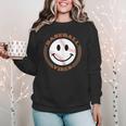 Baseball Vibes Baseball Mom Women Crewneck Sweatshirt