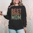 Best Baseball Mom Sports Cute Moms Day Women Crewneck Sweatshirt Best Baseball Mom Sports Cute Moms Day Women Crewneck Sweatshirt
