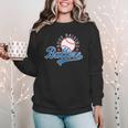 Busy Raising Ballers Baseball Mom Group Tee Women Crewneck Sweatshirt Busy Raising Ballers Baseball Mom Group Tee Women Crewneck Sweatshirt