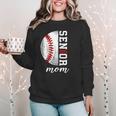 Class Of 2025 Senior 2025 Baseball Mom 2025 Women Crewneck Sweatshirt