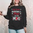 My Favorite Baseball Player Calls Me Mimi For Baseball Mom Women Crewneck Sweatshirt My Favorite Baseball Player Calls Me Mimi For Baseball Mom Women Crewneck Sweatshirt