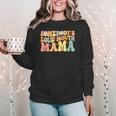 Groovy Somebody's Loud Mouth Mama Baseball Mom Mother's Day Women Crewneck Sweatshirt Groovy Somebody's Loud Mouth Mama Baseball Mom Mother's Day Women Crewneck Sweatshirt