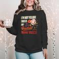 I'm Not Yelling This Is My Baseball Nana Voice Baseball Mom Women Crewneck Sweatshirt I'm Not Yelling This Is My Baseball Nana Voice Baseball Mom Women Crewneck Sweatshirt