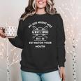 My Kid Might Not Always Swing But I Do Baseball Mom Women Crewneck Sweatshirt My Kid Might Not Always Swing But I Do Baseball Mom Women Crewneck Sweatshirt