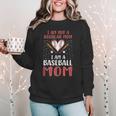 I Am Not a Regular Mom I Am a Baseball Mom Women Crewneck Sweatshirt I Am Not a Regular Mom I Am a Baseball Mom Women Crewneck Sweatshirt