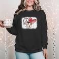 Peace Love Baseball Mom Mommy Women Crewneck Sweatshirt Peace Love Baseball Mom Mommy Women Crewneck Sweatshirt