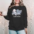 Proud Senior Mom Class Of 2024 Baseball Mom Graduate School Women Crewneck Sweatshirt Proud Senior Mom Class Of 2024 Baseball Mom Graduate School Women Crewneck Sweatshirt