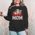 Retro Coffee Baseball Mama Mother's Day Baseball Mom Women Crewneck Sweatshirt Retro Coffee Baseball Mama Mother's Day Baseball Mom Women Crewneck Sweatshirt