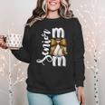 Senior Baseball Mom Class Of 2026 Player Graduation Grad Women Crewneck Sweatshirt Senior Baseball Mom Class Of 2026 Player Graduation Grad Women Crewneck Sweatshirt
