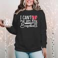 My Son Has Baseball Sports Player Baseball Mom Women Women Crewneck Sweatshirt My Son Has Baseball Sports Player Baseball Mom Women Women Crewneck Sweatshirt