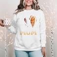 Ball Mom Heart Basketball Baseball Mom Premium Women Crewneck Sweatshirt Ball Mom Heart Basketball Baseball Mom Premium Women Crewneck Sweatshirt