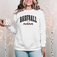 Baseball Mama Cute Women Team Mom Or Baseball Mom Sports Premium Women Crewneck Sweatshirt