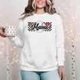 Baseball Mama Game Day Vibes Women Baseball Mom Women Crewneck Sweatshirt