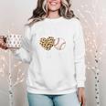 Baseball Mama For Baseball Mom Leopard Game Day Women Crewneck Sweatshirt Baseball Mama For Baseball Mom Leopard Game Day Women Crewneck Sweatshirt