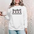 Baseball Mama Retro Groovy Baseball Mom Mother Game Day Women Crewneck Sweatshirt Baseball Mama Retro Groovy Baseball Mom Mother Game Day Women Crewneck Sweatshirt