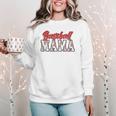 Baseball Mama Retro Groovy Baseball Mom Women Mother's Day Women Crewneck Sweatshirt Baseball Mama Retro Groovy Baseball Mom Women Mother's Day Women Crewneck Sweatshirt