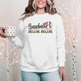 Baseball Mom Mom BallPark Mom Mom Game Day 2024 Mother's Day Women Crewneck Sweatshirt Baseball Mom Mom BallPark Mom Mom Game Day 2024 Mother's Day Women Crewneck Sweatshirt