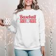 Baseball Mom Cute Mother Fans Baseball Graphic Raglan Baseball Tee Women Crewneck Sweatshirt Baseball Mom Cute Mother Fans Baseball Graphic Raglan Baseball Tee Women Crewneck Sweatshirt