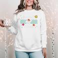 Baseball Mom Cute Retro Look Mothers Will Love Premium Women Crewneck Sweatshirt Baseball Mom Cute Retro Look Mothers Will Love Premium Women Crewneck Sweatshirt