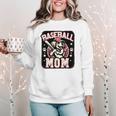 Baseball Mom Dog Mother's In My Baseball Mom Era Women Crewneck Sweatshirt