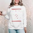 In My Baseball Mom Era Groovy Baseball Mom Team Mother's Day Women Crewneck Sweatshirt
