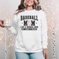 Baseball Mom Loud Proud Mom Like A Normal Mama Mothers Women Crewneck Sweatshirt Baseball Mom Loud Proud Mom Like A Normal Mama Mothers Women Crewneck Sweatshirt