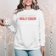 Baseball Mom Mama Baseball Lover Premium Women Crewneck Sweatshirt