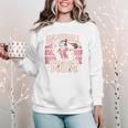 Baseball Mom Mama Mother's Cat In My Baseball Mom Era Women Crewneck Sweatshirt Baseball Mom Mama Mother's Cat In My Baseball Mom Era Women Crewneck Sweatshirt