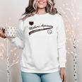 Baseball Mom Mothers Against Baseball Pants Women Crewneck Sweatshirt