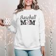 Baseball Mom Mother`s Day Women Crewneck Sweatshirt