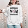 Baseball Mom Not Like a Normal Mom Baseball Mama Women Crewneck Sweatshirt Baseball Mom Not Like a Normal Mom Baseball Mama Women Crewneck Sweatshirt