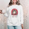 Baseball Mom Rainbow Boho Mommy Premium Women Crewneck Sweatshirt Baseball Mom Rainbow Boho Mommy Premium Women Crewneck Sweatshirt