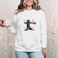 Baseball Mom My Son Will Be Waiting For You At Home Premium Tri-Blend Women Crewneck Sweatshirt