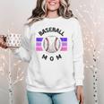 Baseball Mom Sports Mom Proud Baseball Mom Women Crewneck Sweatshirt
