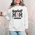 Baseball Mom Varsity Baseball Mama Cute Mother's Day Women Crewneck Sweatshirt Baseball Mom Varsity Baseball Mama Cute Mother's Day Women Crewneck Sweatshirt