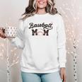 Baseball Mom Baseball Women Crewneck Sweatshirt