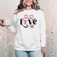 Baseball Softball Baseball Mom LOVE Baseball Women Crewneck Sweatshirt Baseball Softball Baseball Mom LOVE Baseball Women Crewneck Sweatshirt