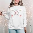 You Can't Scare Me I Have a Son Baseball Mom Women Crewneck Sweatshirt You Can't Scare Me I Have a Son Baseball Mom Women Crewneck Sweatshirt