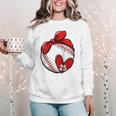 Custom Baseball Mom Number 25 Heart For Mom Mommy Raglan Baseball Tee Women Crewneck Sweatshirt Custom Baseball Mom Number 25 Heart For Mom Mommy Raglan Baseball Tee Women Crewneck Sweatshirt