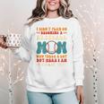 I Didn't Plan On Becoming a Baseball Mom Baseball Player Women Crewneck Sweatshirt I Didn't Plan On Becoming a Baseball Mom Baseball Player Women Crewneck Sweatshirt