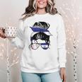 El Salvador Baseball Mom Salvador Baseball Girl Women Crewneck Sweatshirt El Salvador Baseball Mom Salvador Baseball Girl Women Crewneck Sweatshirt