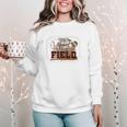 My Heart Is On That Field Baseball Mom Momm Premium Women Crewneck Sweatshirt My Heart Is On That Field Baseball Mom Momm Premium Women Crewneck Sweatshirt