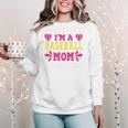 I'm A Baseball Mom Of Course I'm Broke Baseball Mom Premium Women Crewneck Sweatshirt